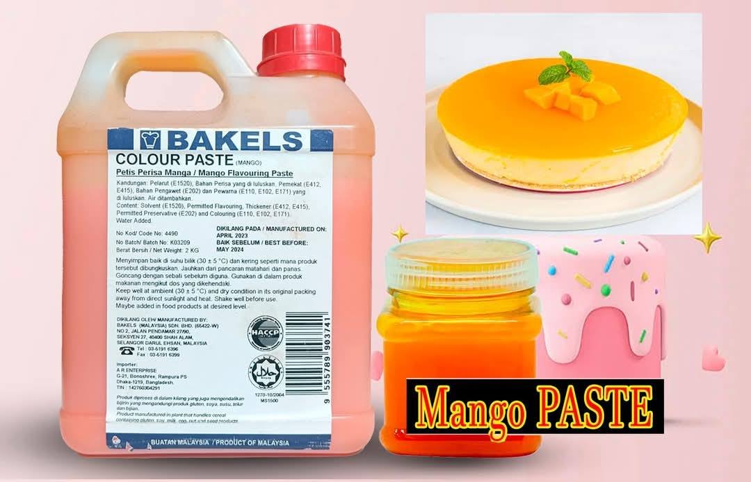 Bakels Mango Paste / Emulsion – 100g