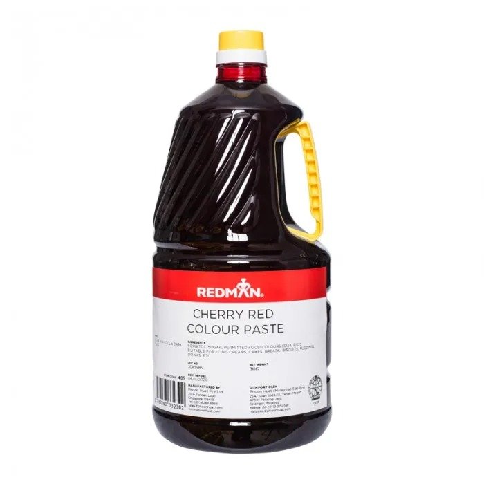 Redman Cherry Red Colour Paste/Gel 100gm