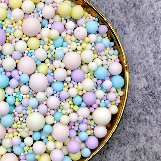 Matt Mix Colour Sugar Balls (50gm)