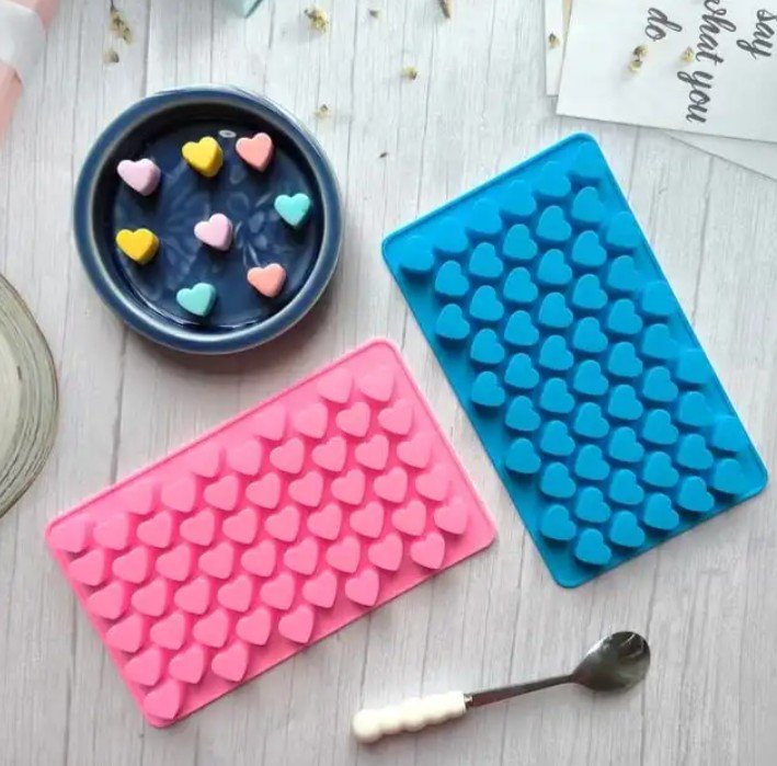55 Heart Silicon Mold