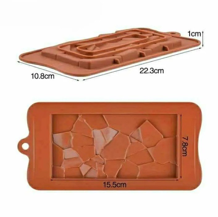 Chocolate Bar Mold(Broken Design)