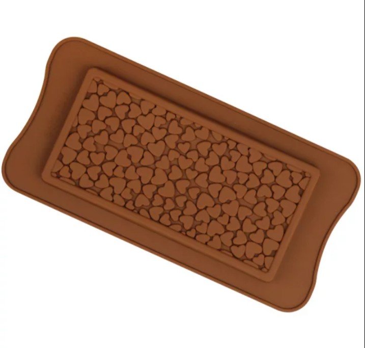 Chocolate Bar Mold (Heart Shape Design)