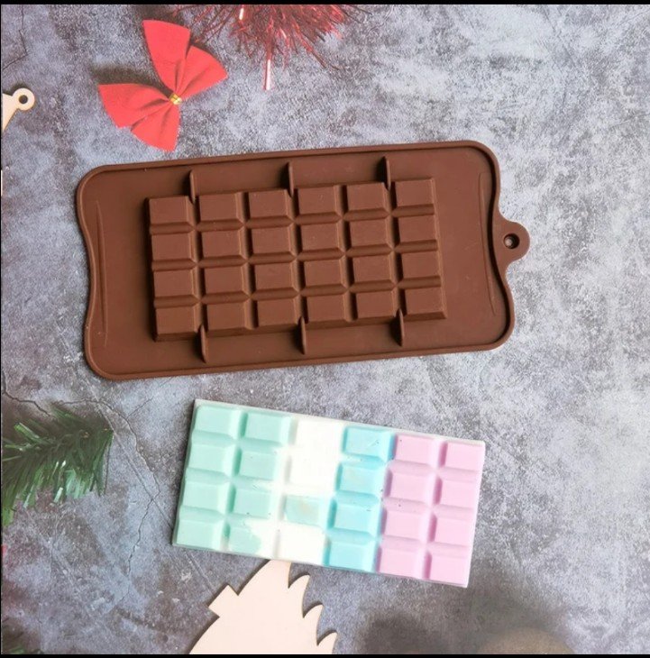 Silicone Cube Bar Chocolate Mold