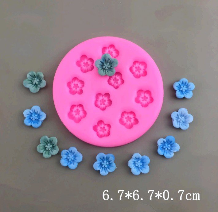 Silicone Mini Flower Mold