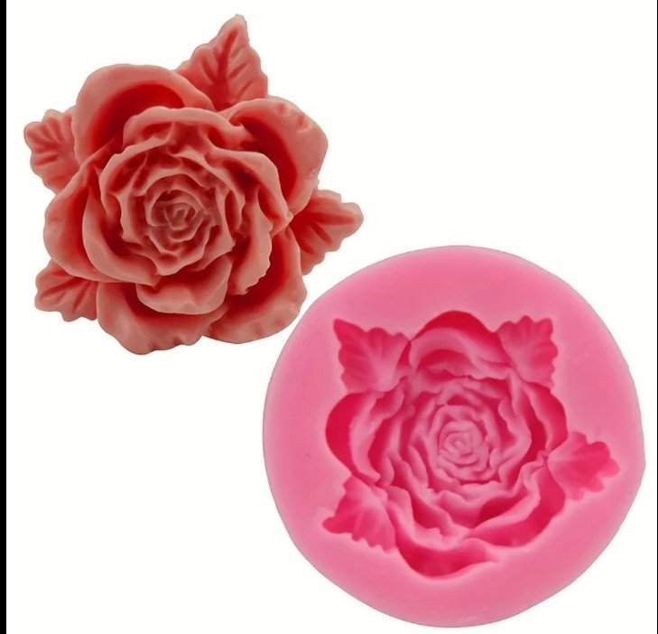 Silicone Rose 001 Chocolate Mold
